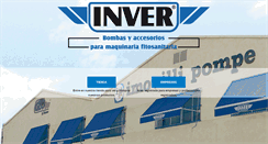 Desktop Screenshot of invermaquinaria.com