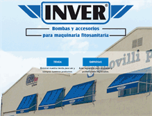 Tablet Screenshot of invermaquinaria.com
